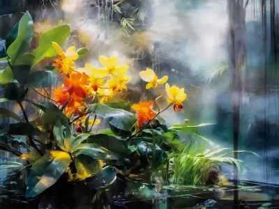 Wandbilder und Fototapeten - Kollektion mit Blumen und Stillleben Motiven