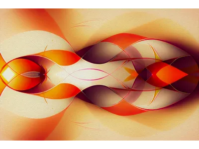 Wandbild und Fototapete mit einem abstrakten Motiv mit dem Titel Erotik trifft Mathematik - Abstraktion 2 in der Max Steinwald Art Galerie