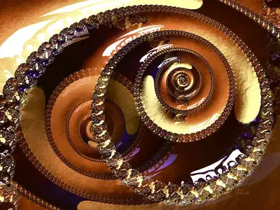 Wandbild und Fototapete mit einem dekorativen Motiv mit dem Titel Innere Harmonie 1 in der Max Steinwald Art Galerie