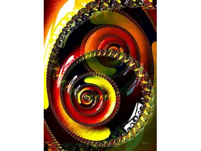 Wandbild und Fototapete mit einem dekorativen Motiv mit dem Titel Innere Harmonie 3 in der Max Steinwald Art Galerie
