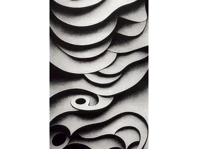 Wandbild und Fototapete mit einem dekorativen Motiv mit dem Titel Makro Metallguss mit Präzision in der Max Steinwald Art Galerie